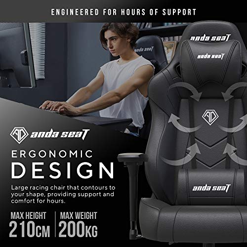 Koch Media - Dark Demon Premium Gaming Chair Black