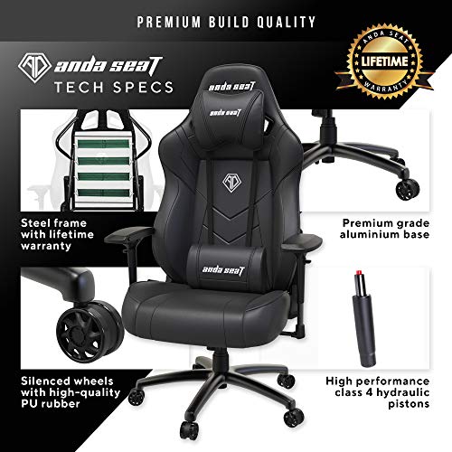 Koch Media - Dark Demon Premium Gaming Chair Black