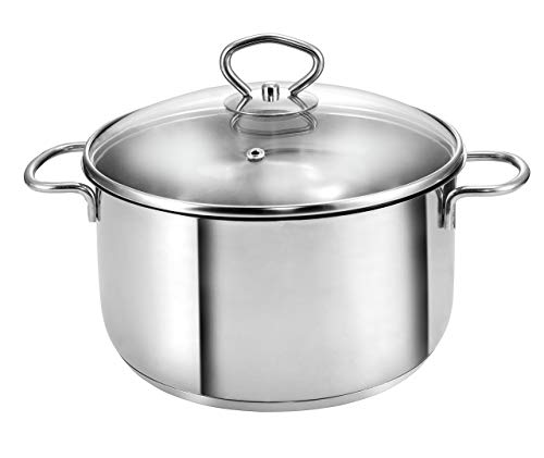 Kopf 122487 Batería de Cocina Merkur, 4 Piezas, Acero Inoxidable