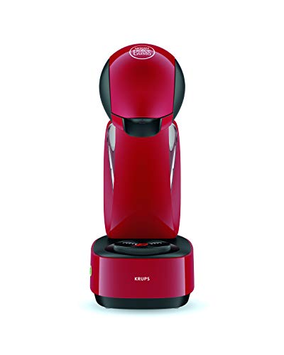 Krups Dolce Gusto Infinissima KP1705 - Cafetera cápsulas Dolce Gusto, 15 bares y 1500 W, con depósito de 1.2 L, monodosis multibebidas frías y calientes, manual, color rojo + 3 Packs Café Mocha