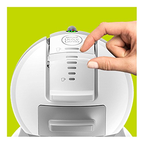 Krups Dolce Gusto Mini Me KP1201 - Cafetera de cápsulas, 15 bares de presión, color blanco y gris