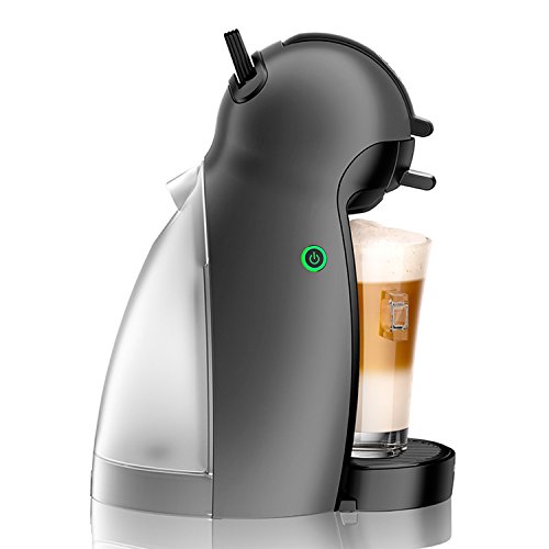 Krups KP100B Cafetera Dolce Gusto cápsulas, monodosis, 15 bares presión, cafés, cappuccino, multibebida, 1500 W, 0.6 litros, antracita