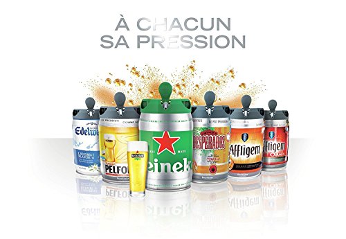 Krups VB7008 5L Dispensador de cerveza de barril - Tirador de cerveza (5,38 kg, 300 x 452 x 494 mm, 61 W, Poder)