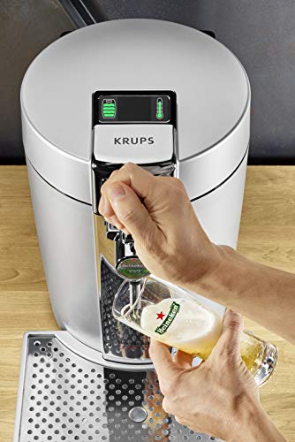 Krups VB700E00 5L Dispensador de cerveza de barril grifo de cerveza - Tirador de cerveza (5,38 kg)