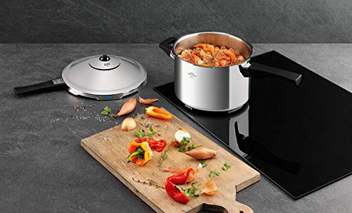 KUHN RIKON, Olla a presión super rápida con mango DUROMATIC Inox, 5 Litros, 22 cm