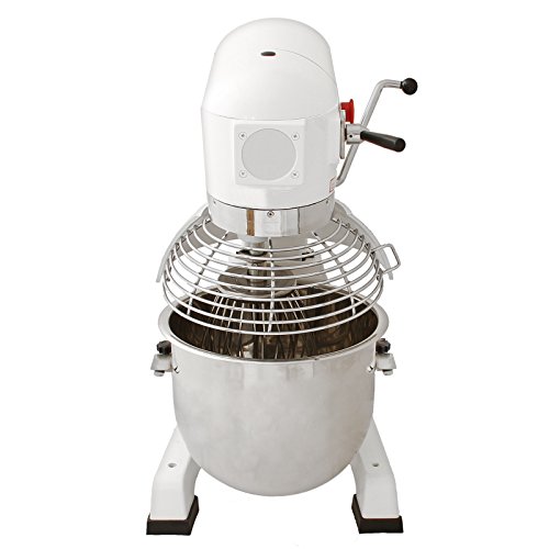 KuKoo Robot Batidora 550W Amasadora Repostería Profesional Robot de Cocina Automática Multifuncional Planetaria Industrial 20 Litros Raspador de acero GRATUITO