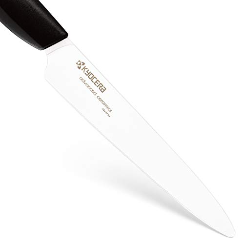 KYOCERA FK125WHBKEU Cuchillos de Cocinero, cerámica, Centimeters, Multicolor