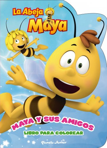 La Abeja Maya. Maya y sus amigos: Libro para colorear (La Abeja Maya 3D)