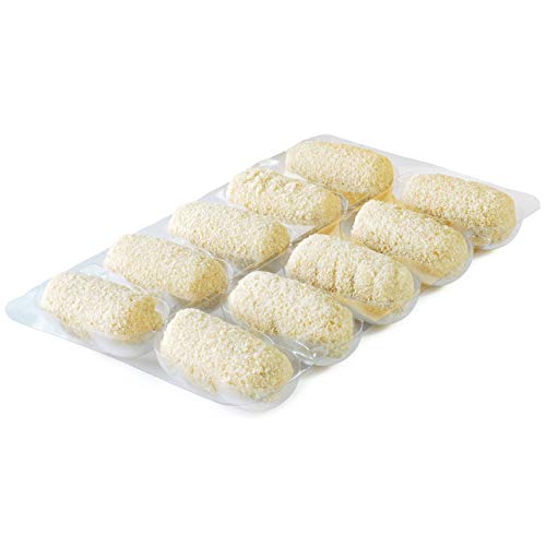 La Croquetera - Pack de 60 bandejas apilables y Reutilizables - para 600 masas (croquetas, albóndigas, Bolas, etc.) - 100% español : Patentado y Fabricado en España