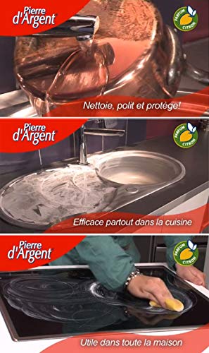 La Pierre d'Argent ® 500 GR - Piedra Blanca para Limpieza -