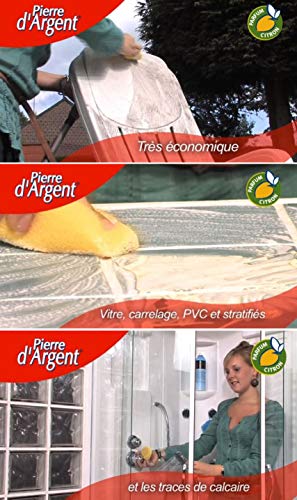La Pierre d'Argent ® 500 GR - Piedra Blanca para Limpieza -
