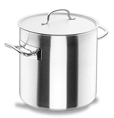 Lacor - 50120 - Olla Recta Con Tapa Chef Classic 20cm Inox