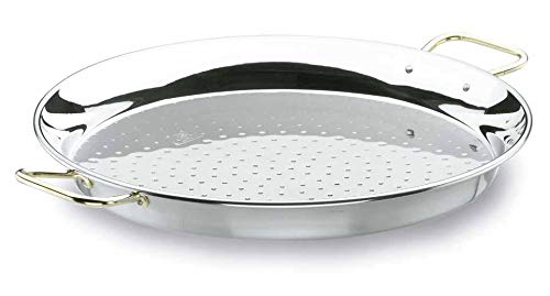 Lacor - 60146 - Paellera Valenciana 46cm 12 raciones Inox