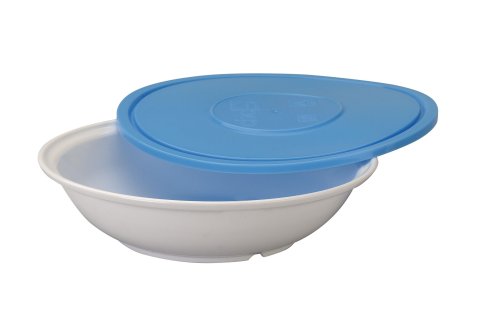 Lacor - 66934 - Plato Hondo Con Tapa 19x5 cm Policarbonato