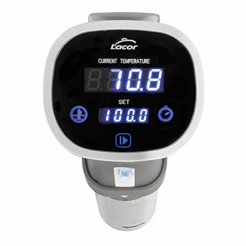 LACOR 69302 Cocedor a Baja Temperatura portátil, Roner, Sous Vide, Azul Marino, 800 W