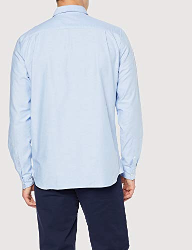 Lacoste CH4976 Camisa, Azul (Hemisphere), Small (Talla del Fabricante: 38) para Hombre