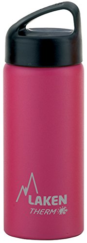 Laken Classic Botella Térmica Acero Inoxidable 18/8 y Doble Pared de Vacío, Unisex adulto, Rosa (Fucsia), 350 ml