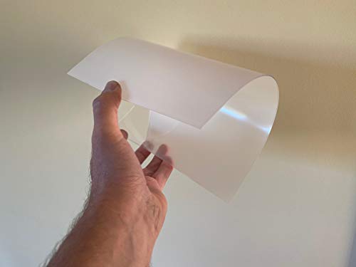 Lámina de plástico PETG transparente de 1 mm de espesor, 9 tamaños a elegir, ideal para ventanas de casa de muñecas, personalizable, transparente, 420mm x 297mm / A3
