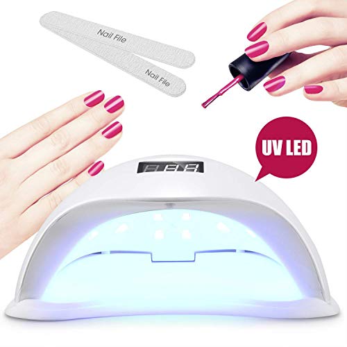 Lámpara de LED UV de 36W con secador de uñas