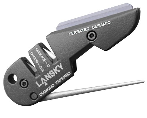 Lansky Sharpeners PS-MED01 - Afilador de Cuchillos (Negro)