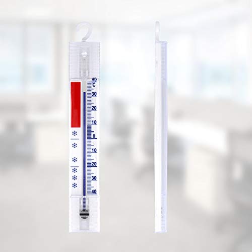 Lantelme Termómetro 5 Piezas Sistema frigorífico, congelador, Nevera, Nevera termómetro. analógico con Ganchos visualización de la Temperatura + / - 40 ° c 3293