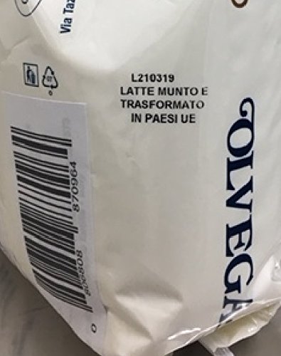 Leche En Polvo Entera Para Adultos, Pastelería Y Helados - 1 Kg - Made in Italy