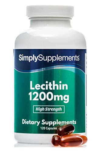 Lecitina 1200mg - ¡Bote para 8 meses! - 240 Cápsulas - SimplySupplements