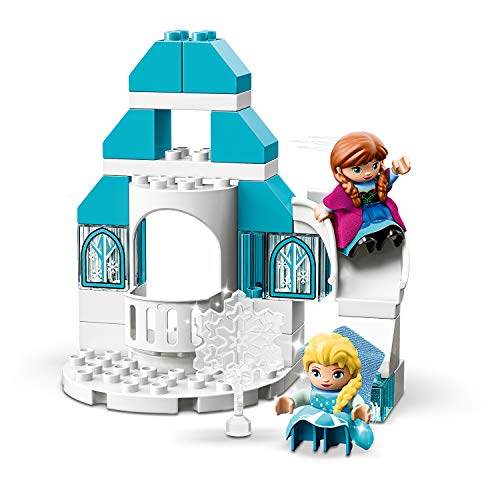 LEGO DUPLO Princess TM - Frozen Castillo de Hielo, Juguete de Palacio de Princesas, Set de construcción didáctico, Novedad 2019 (10899)