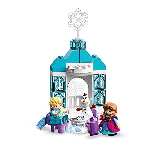 LEGO DUPLO Princess TM - Frozen Castillo de Hielo, Juguete de Palacio de Princesas, Set de construcción didáctico, Novedad 2019 (10899)