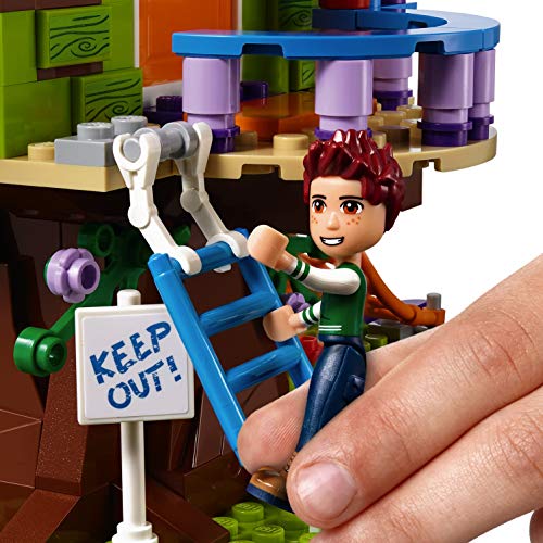 LEGO Friends - Casa en el Árbol de Mia, Juguete de Construcción con Mini Muñecas, Monopatín para Niñas y Niños de 6 a 12 Años (41335)