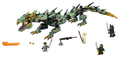 LEGO Ninjago - Dragón Mecánico del Ninja Verde, Juguete de Construcción de Aventuras Ninja (70612)