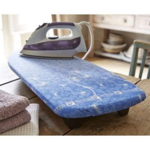 Leifheit Tabla de planchar Air Board Table Compact, tabla de planchar pequeña y ultraligera, mesa de planchar para un planchado de doble efecto