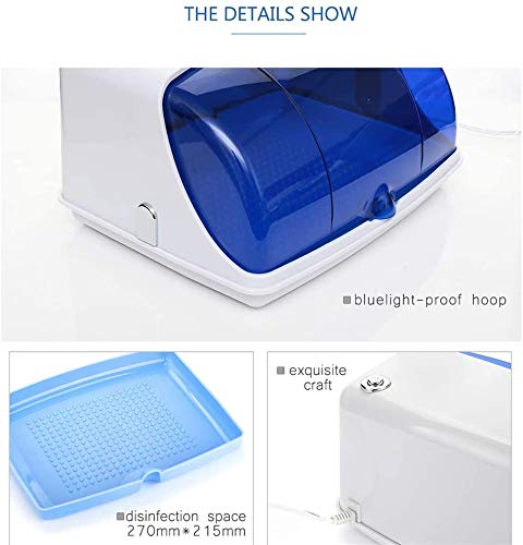 LEJIA UV Esterilizador Caja, para teléfonos móviles, chupetes, cepillos de Dientes, cepillos del Maquillaje, vajilla, Ropa Interior, joyería, Gafas, máscaras, Toalla