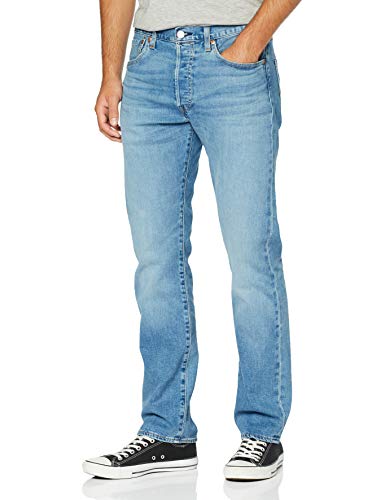 Levi's 501 Original Fit Jeans Vaqueros, Ironwood Overt, 48W / 34L para Hombre