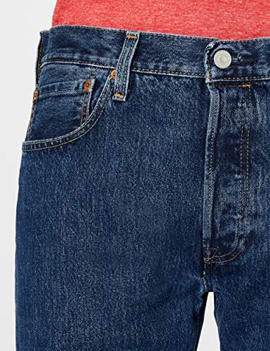 Levi's 501 Original Fit Jeans Vaqueros, Stonewash, 32W / 32L para Hombre