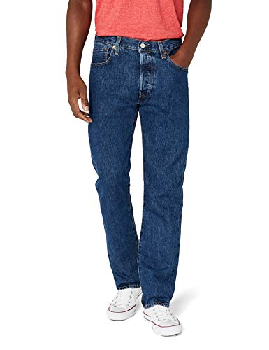 Levi's 501 Original Fit Jeans Vaqueros, Stonewash, 32W / 32L para Hombre