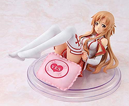 lkw-love Anime Sword Art Online Yuuki Asuna New Wife Everytime Say Yes Ver Sexy Girls PVC Figura de acción Modelo Juguetes con Paquete al por Menor