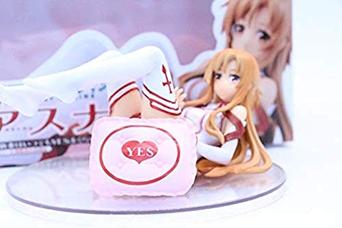 lkw-love Anime Sword Art Online Yuuki Asuna New Wife Everytime Say Yes Ver Sexy Girls PVC Figura de acción Modelo Juguetes con Paquete al por Menor