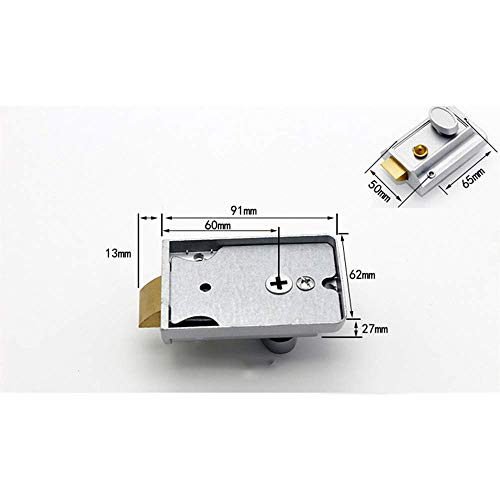 LNDDP Cerradura código mecánico Maquinaria Digital Teclado Contraseña Cerradura Puerta Cerradura mortaja aleación Zinc Acero Inoxidable Sistema Seguridad para el hogar Cerradura Puerta