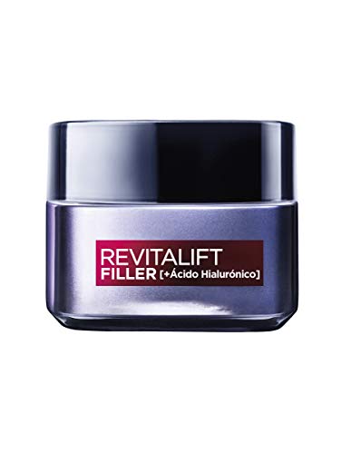 L'Oreal Paris Dermo Expertise Cofre Revitalift Filler incluye Ampollas Hialurónicas Rellenadoras y Crema Día con Ácido Hialurónico, 390 g