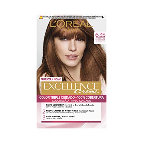 L'Óreal Paris Excellence Creme 6.35 Chocolate - 1 Coloración Permanente