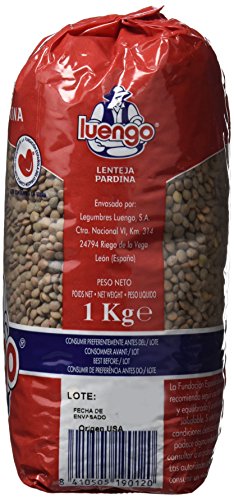 Luengo - Lenteja Pardina En Paquetes De 1 Kg