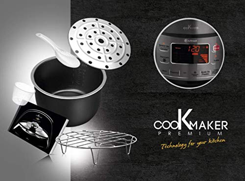 LUFTHOUS Robot de Cocina Cook Maker Premium, 3D Induction, Sergio FERNÁNDEZ