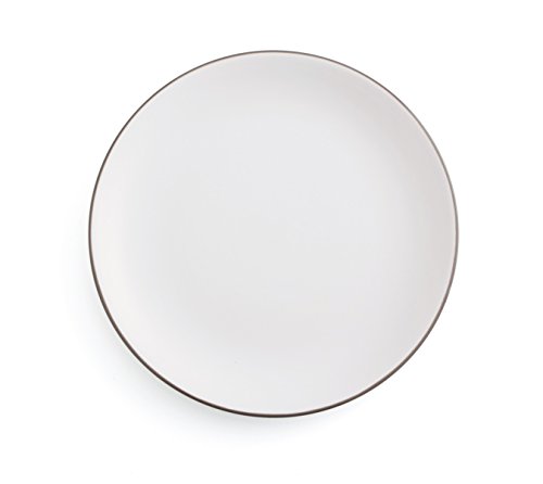 Luminarc vajilla de Seis Servicios, Gres, Blanco, 35 cm, 12