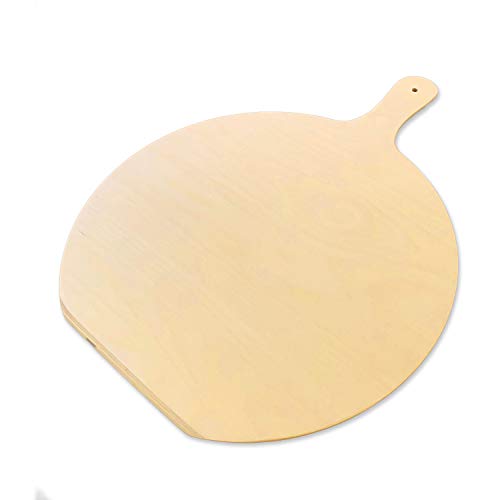 Lupia Pala para Pizza (Madera de Abedul con Mango 35 x 46 cm