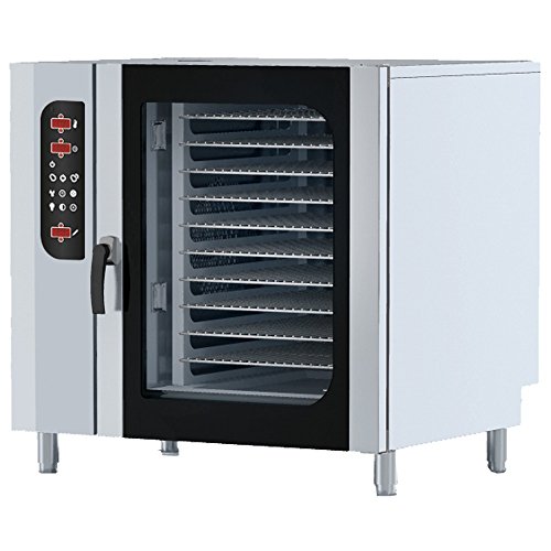 Macfrin 41128G Horno Mixto 10 GN21 a Gas Inyección Directa