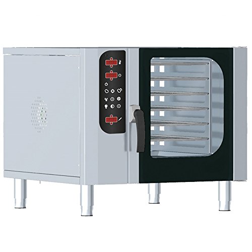 Macfrin 41618G Horno Mixto 6 GN11 a Gas Inyección Directa