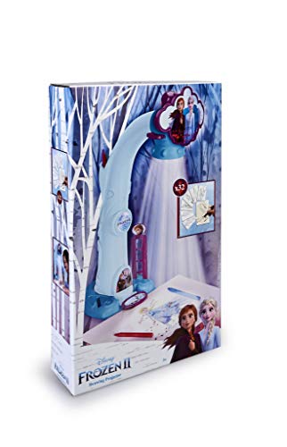 Magic Artist - Proyector de Frozen 2 para Dibujar y Pintar, Recomendado a Partir de 3 Años, Multicolor (Famosa 700015282) , color/modelo surtido