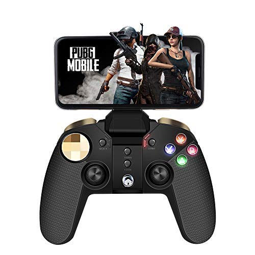 Mando para Mobile, PowerLead Wireless Controlador de juegos móvil inalámbrico para compatible con iOS Android Teléfono móvil PC