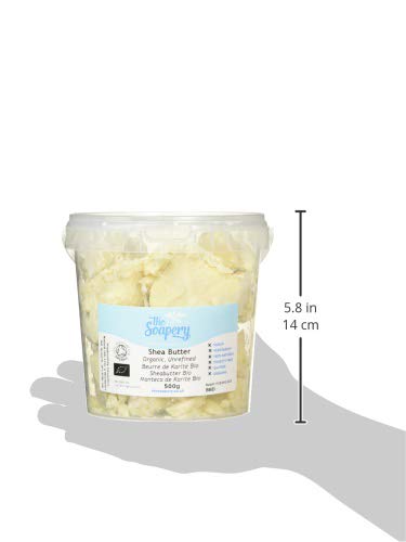 Manteca de Karité 1kg - Orgánica, Sin Refinar, Cruda, Natural - 100% Pura